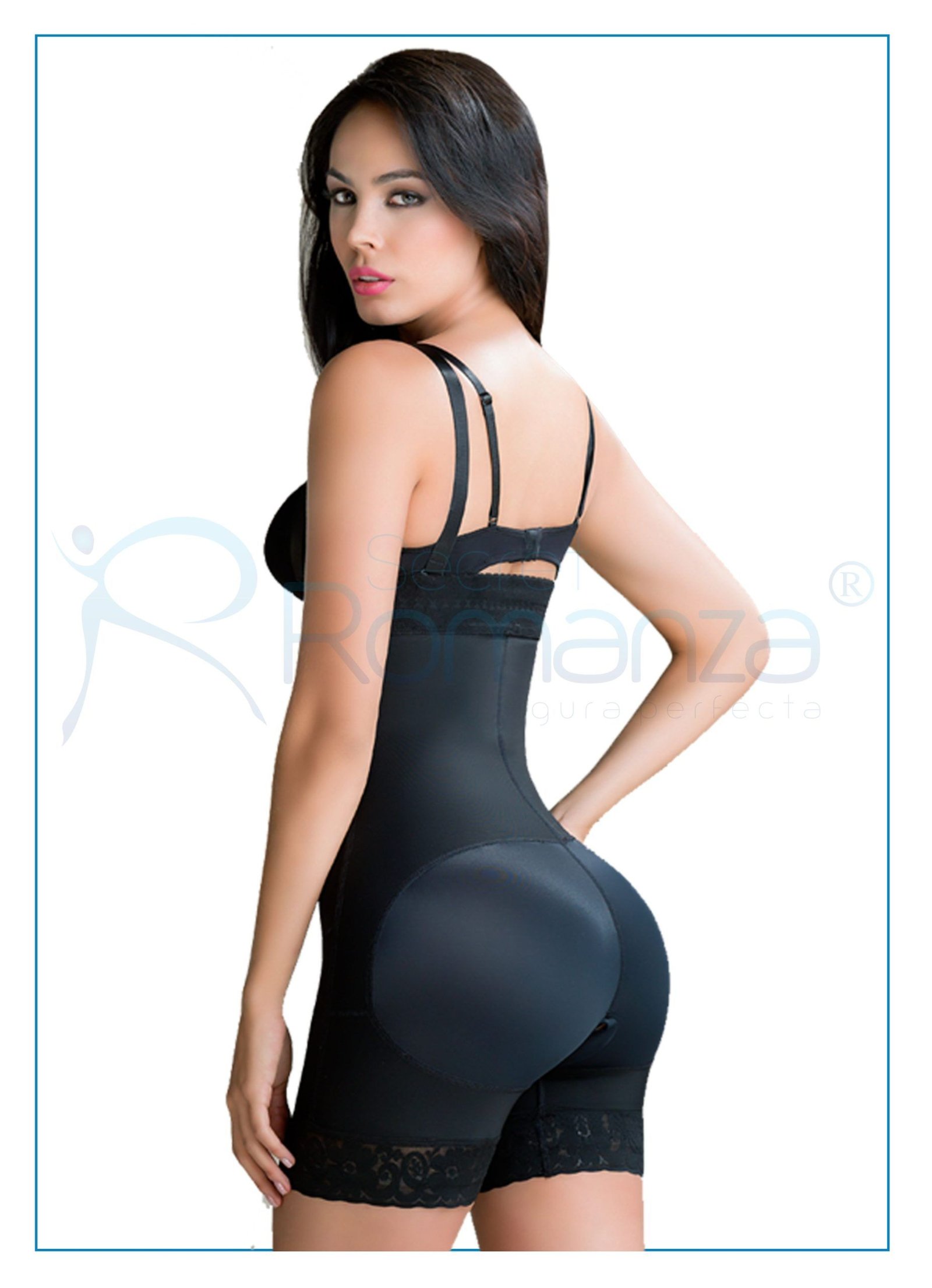 Faja short strapeless reductora