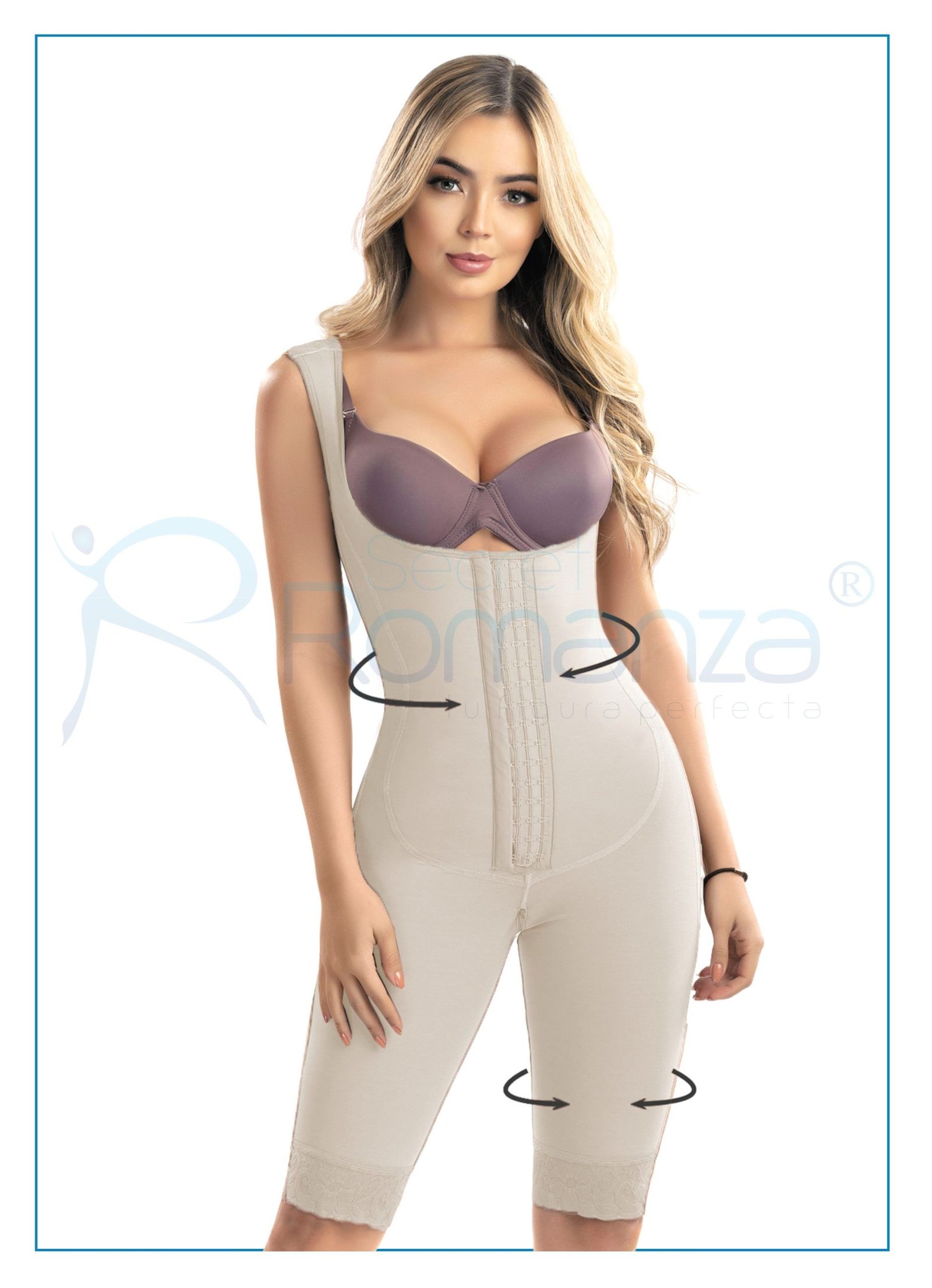 Faja larga a la rodilla postquirurgica